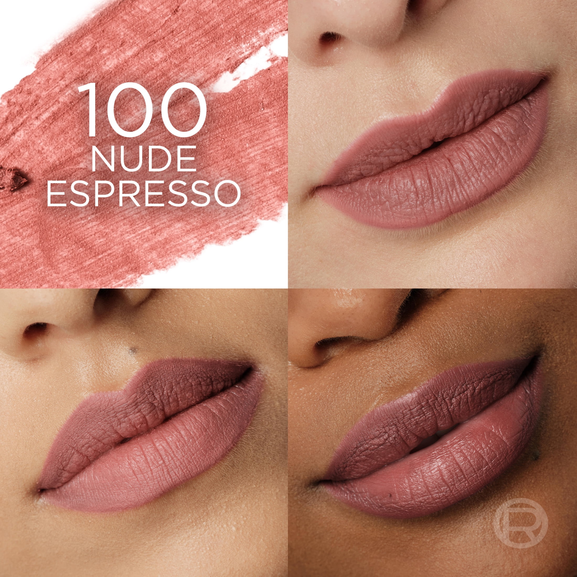 L'Oreal Paris Blurfiller Blurring Lip Contour Lip Liner, Nude Espresso, 0.21 oz