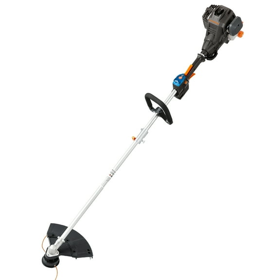 LawnMaster NPTGSP2517A No-Pull Gas Grass Trimmer with Electric Start 25cc 2 Cycle, 17 inch