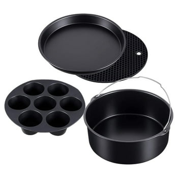 Buy Nrpfell 4 Set Pressure Cooker Steamer Air Fryer Bakeware Accesories Compatible for Ninja Foodi 5 6.5 8 QtOP101 OP301 OP302 Online at desertcartSeychelles