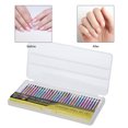 thumbnail image 3 of Amdohai 30Pcs/Set Rotary Nail Drill Bit Kit Rainbow Coating Tungsten Carbide Burrs Nail Cutter for Cuticle Manicure Drill Machine Nail Files, 3 of 5
