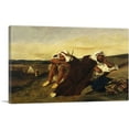 thumbnail image 1 of ARTCANVAS Arabs of Oran 1834 Canvas Art Print by Eugene Delacroix - Size: 26" x 18" (1.50" Deep), 1 of 9