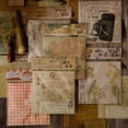 thumbnail image 1 of Papel Para Manualidades 30 hojas de papel de material vintage para diario de álbum de recortes de bricolaje (viaje global) Wdftyju Libre de BPA, 1 of 6