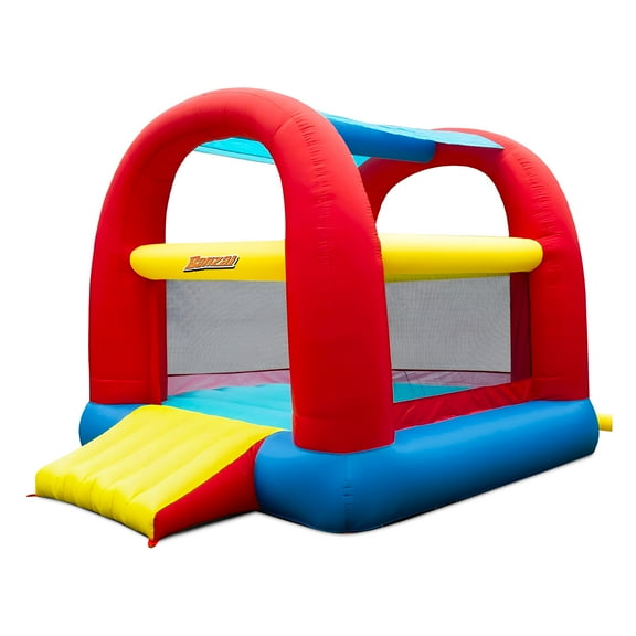 Banzai Cool Canopy Bouncer Inflatable Slide/Shaded Backyard Bounce House