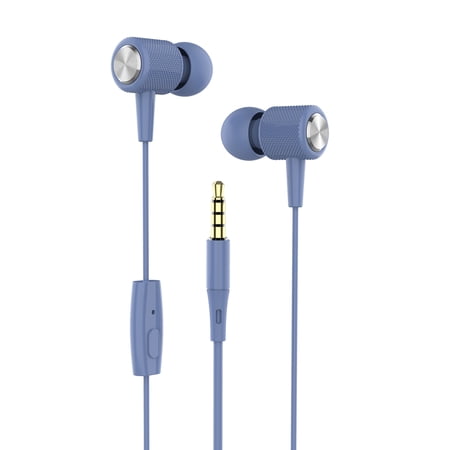 Fairnull In-Ear Earphones 5D Surround Sound with Microphone High-Quality Audio 3.5mm Interface Earbuds for Mobile Phones And Computers