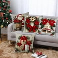 thumbnail image 7 of SLYNSHome Christmas Throw Pillow Covers Holiday Decorations,Pillowcase Cushion Case for Farmhouse Home, 7 of 7