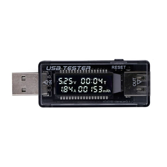 LCD USB Detector Voltmeter Ammeter Voltage Power Capacity Tester Current Meter