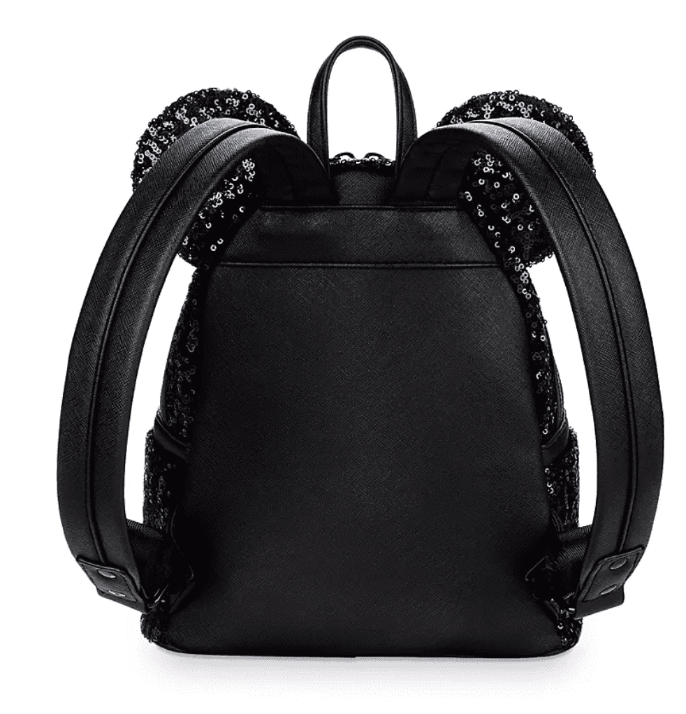 black sequin minnie mouse backpack