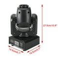 thumbnail image 5 of Moving Head 120W 8Gobo Stage Lighting RGBW LED DJ DMX Beam Bar Disco Party Light, 5 of 12