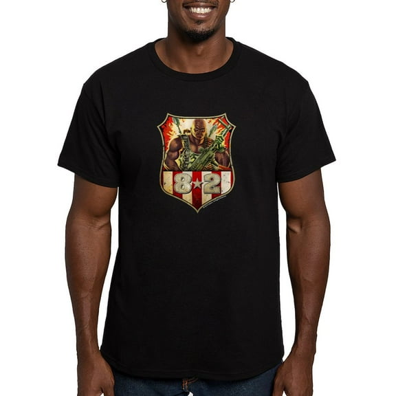 CafePress - G.I. Joe Road Block Men's Fitted T Shirt (Dark) - Men's Fitted T-Shirt