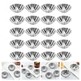 thumbnail image 3 of Moldes de tarta de huevo de 20 piezas tazas multifunción de muffins convenientes para hornear accesorio para hornear, 3 of 4