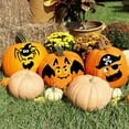 thumbnail image 4 of Pumpkin Decorating Sticker Set DIY Nonwoven Pumpkin Sticker Party Decoration, 4 of 10
