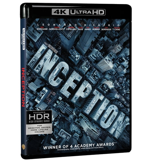 Inception (4K Ultra HD   Blu-ray) Warner, Science Fiction