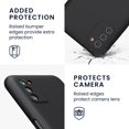 thumbnail image 3 of Étui Compatible avec Samsung Galaxy A03s - Étui en Silicone TPU Souple et Mince - Noir Mat, 3 of 5