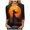 Orange_1, variant on Godom 2025 Halloween Shirts for Women 3/4 Sleeve Ghost Graphic Tees Festival Tops Crew Neck T-Shirt
