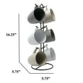 thumbnail image 3 of Elama Tahitian Waves 6-Piece 12 oz. Mug Set with Stand, Assorted Colors, 3 of 10