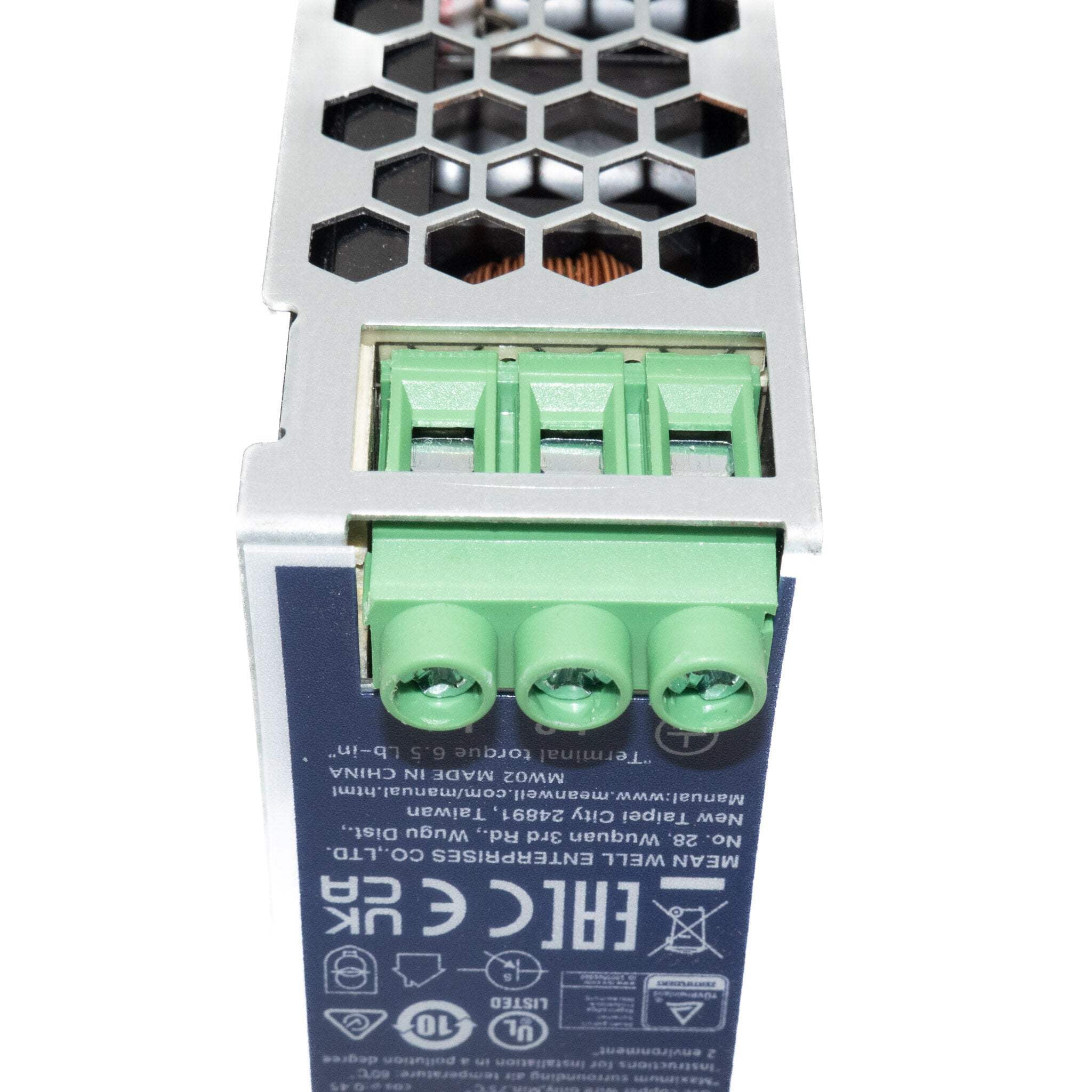 Mean Well WDR-60-12 Single Output Industrial Power Supply 60W 12V - DIN Rail