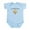 Sky Blue, variant on CafePress - Doodles Rule Infant Bodysuit - Baby Light Bodysuit, Size Newborn - 24 Months