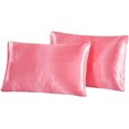 thumbnail image 1 of 2pcs Satin Pillowcase Pillow Case Bedding, 1 of 1