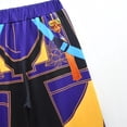 thumbnail image 4 of Kids Girls Pop Singer Cosplay Costume, 2-Piece Concert Stage Outfit Crop Top and Shorts Set for Halloween Fancy Dress Up, 7-8Y, 4 of 7