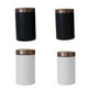 thumbnail image 4 of Juego de 3 uds de botes, nueces secas de azúcar, botellas de almacenamiento de café, caja de latas selladas, encimera de cocina, accesorio Almacenamiento y organización del hogar Blanco/Grande Yuarrent HA066726-03, 4 of 6