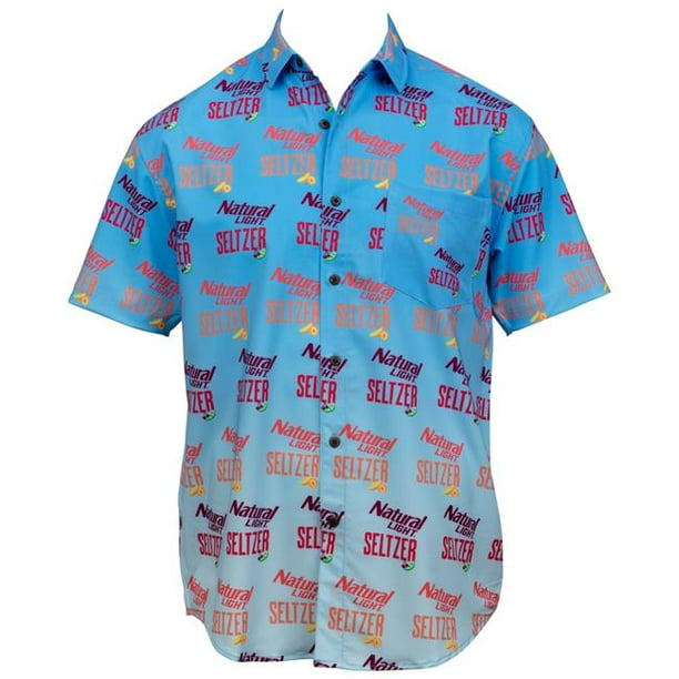 Chemise hawa enne Natty Seltzer Natural Light Tropical Bros