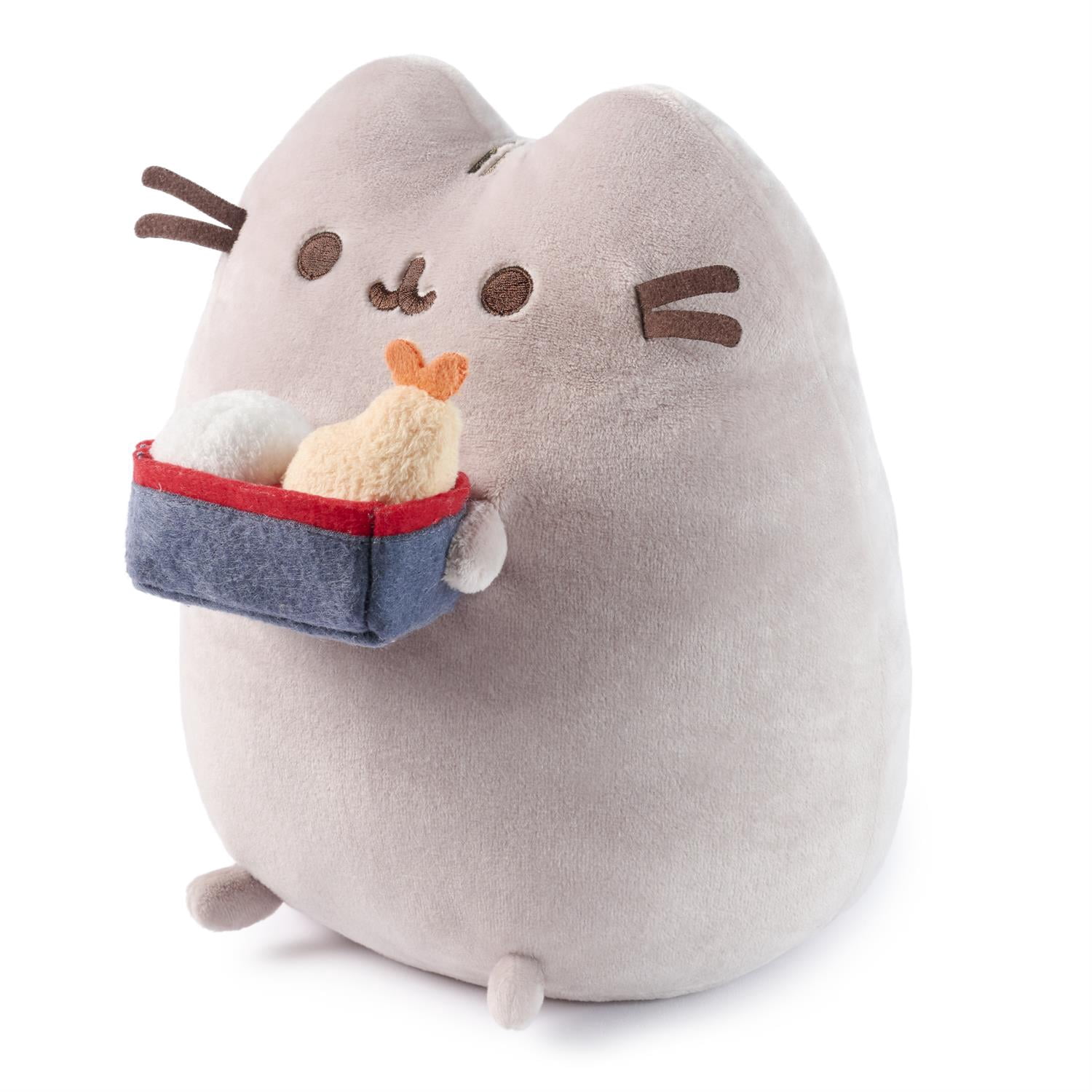 New GUND Pusheen Bento Box Snackable Plush Stuffed Animal Squishy Toy, 9.5"