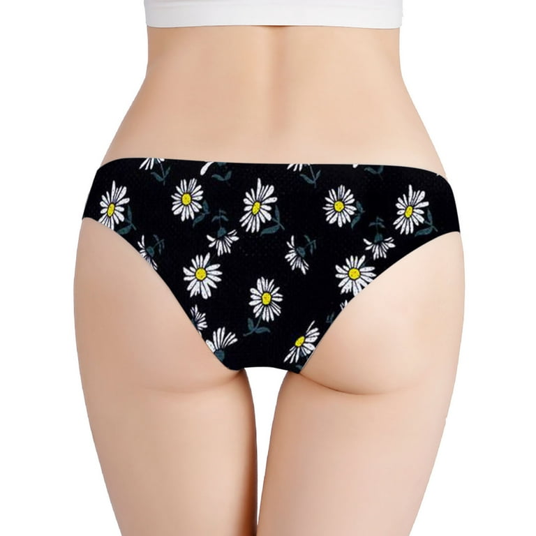 HUPOM Womens Seamless Underwear Panties Briefs Activewear None