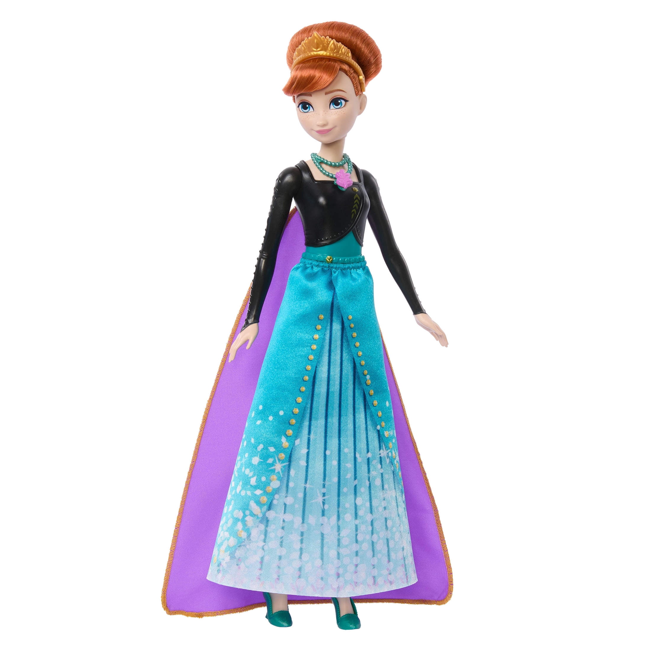 Disney Frozen Jewel Reveal Anna Fashion Doll with 8 Surprises Including Gem Box & Accessories