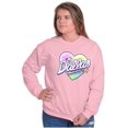 thumbnail image 4 of XOMG POP Dallas Panda Rock Star Women Crewneck Sweatshirt Brisco Brands 2X, 4 of 6