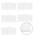 thumbnail image 3 of 5 Pcs Dust Filters for Midea VCR04W Robot Vacuum Cleaner Spare Parts Accessories, 3 of 11