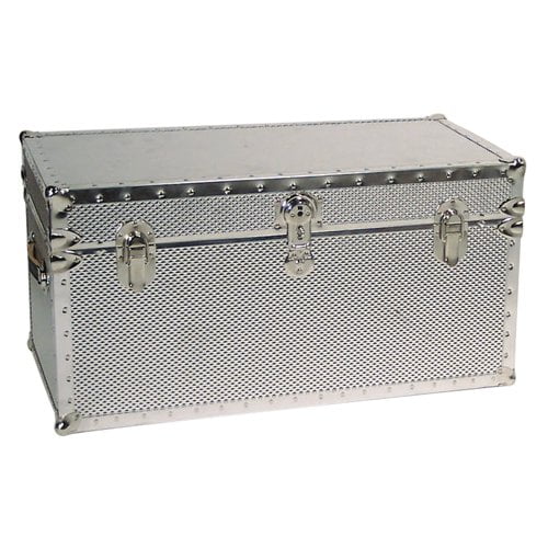 Silver Steel Trunk
