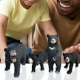 thumbnail image 2 of Black Bear Model Black Bear Model Funny High Simulation Safe Material Animal Black Bear Model for Kids, 2 of 6