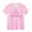 Pink, variant on Hienoo Toddler Girls Birthday T Shirt Letter Print Short Sleeve Crewneck T-Shirt Tee Top