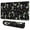 Halloween Skeleton Ghost, variant on Long Mouse Pads for Desk,Halloween Skeletons and Pumpkins Desk Mats on Top Of Desks, Desk Mouse Pad Extra Large with 3mm Non-Slip Base and Stitched Edge for Gaming,Office,Work,Home 31.5x11.8in
