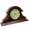 thumbnail image 2 of Bedford Clock Collection Redwood Mantel Clock with Chimes, 2 of 2