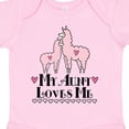 thumbnail image 4 of Inktastic Llama Aunt Loves Me Girls Girls Baby Bodysuit, 4 of 5