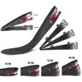 thumbnail image 2 of Nouveau Coussin de Pied Semelle Invisible Insert de Talon de Chaussure Plus Haut Soutien Absorbant Augmentation de Hauteur Coussin Rehausseur Levage Réglable Noir Hauteur 3 cm, 2 of 6