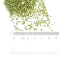 thumbnail image 4 of Triturado Vidrio Chips 100g/3.5oz 2mm-4mm Irregular Metálico Brillante Vidrio para Artesanía Bricolaje Jarrón Relleno Epoxi Resina Decoración, Verde, 4 of 5