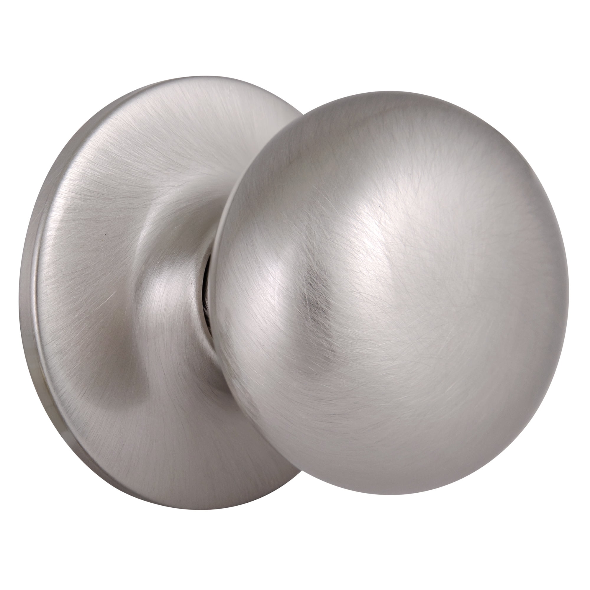 Design House Cambridge 2-Way Latch Interior Passage Door Knob, Satin Nickel