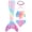 Pattern GB15, variant on Girls Swimming Mermaid Tail Sets Kids Mermaid Swimsuit