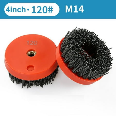

BAMILL 4Inch 110mm Circular Antique Abrasive Brush Stone Polish Granite Marble Cleaning