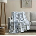 thumbnail image 1 of Social Standard by Sanctuary Oversized Plush Throw, Luxuriously Soft, Wrinkle Resistant, Easy Care, 1 of 2