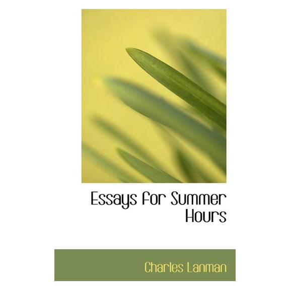 Essays for Summer Hours Paperback