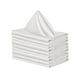 thumbnail image 2 of 10 servilletas de satén para cenas, bodas, fiestas, 18,90 x 18,90 pulgadas. Blanco, 2 of 9