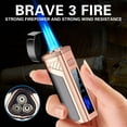 thumbnail image 6 of wadada Electric Arc Charging Lighter Jet Flame Torch Lighter, Electric Torch Lighter with Mini USB Charging Cable, Refillable Butane, Windproof - Ideal Choice as Valentines Day Gifts for Him, 6 of 9