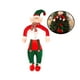 thumbnail image 3 of Muñeco colgante de árbol de Navidad Adorno adorable de dibujos animados para decoración del hogar de Navidad, Elf 1 juego Methold HA000717-02B, 3 of 7