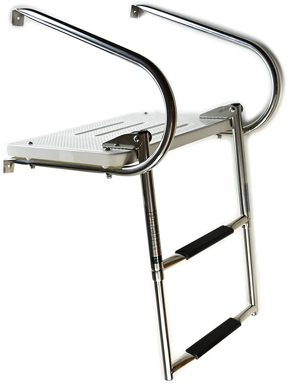Marine City Stainless Steel Marine 2 Step I/B Swim Platform Ladder