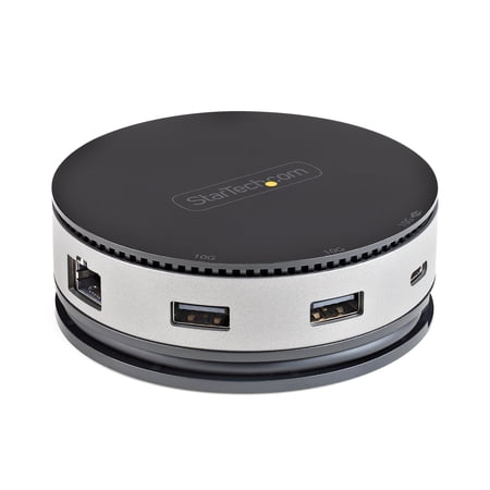 UPC: 0065030882552 | StarTech.com USB C Multiport Adapter – USB 3.1 Gen 2 10Gbps Type-C Mini Dock with 4K 60Hz HDMI/DisplayPort or 1080p VGA – 75W PD Passthrough  3-Port USB Hub  GbE – Mobile Docking Station