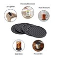 thumbnail image 3 of Hweilai Desk Protection Rubber Coaster with Holder, Non-Slip and Heat Resistant Coaster, 3 of 6
