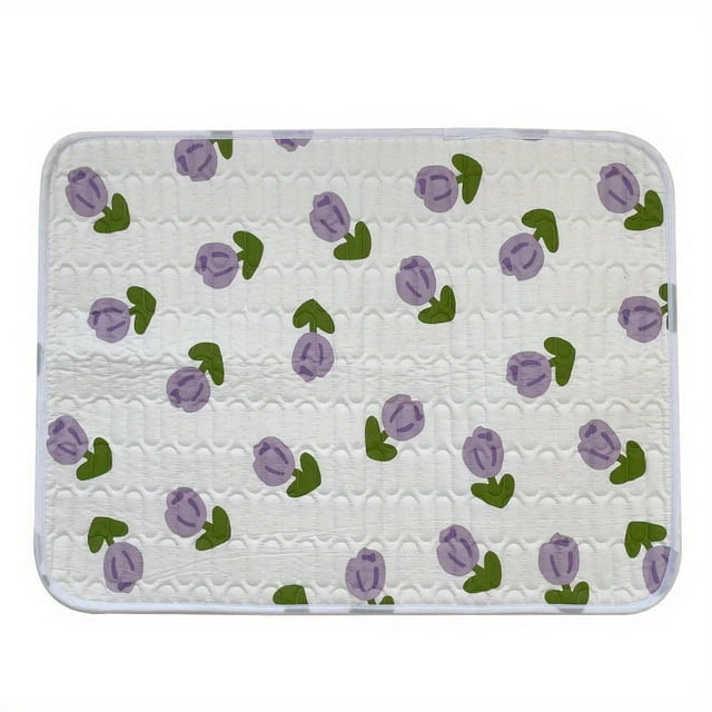 YOPTOP 1 Pce Serviette Menstruelle Douce Lavable - sous-Tapis Réutilisables pour Filles avec Protection Anti-Fuites Matelas Confortable Alèse pour Soins des Règles de Nuit - Facile à Nettoyer et à Réutiliser,27.56 Pouces x 39.37 Pouces